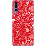 Чехол Uprint Huawei P20 Pro Happy Valentines