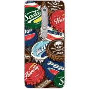 Чехол Uprint Nokia 6 2018 Drink Lids