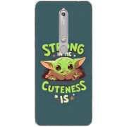 Чехол Uprint Nokia 6 2018 Strong in me Cuteness is