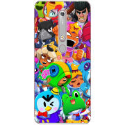 Чехол Uprint Nokia 6 2018 friends brawl stars