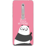 Чехол Uprint Nokia 6 2018 Dont Touch My Phone Panda