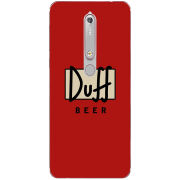Чехол Uprint Nokia 6 2018 Duff beer