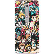 Чехол Uprint Nokia 6 2018 Anime Stickers