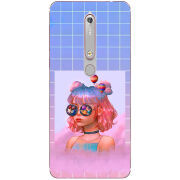 Чехол Uprint Nokia 6 2018 Girl in the Clouds