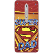 Чехол Uprint Nokia 6 2018 Super Dad