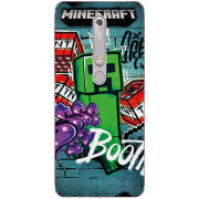 Чехол Uprint Nokia 6 2018 Minecraft Graffiti