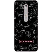 Чехол Uprint Nokia 6 2018 Blackpink автограф