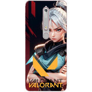 Чехол Uprint Nokia 6 2018 Valorant Джет