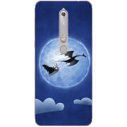 Чехол Uprint Nokia 6 2018 Christmas Dragon