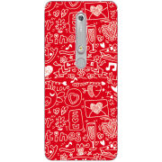 Чехол Uprint Nokia 6 2018 Happy Valentines