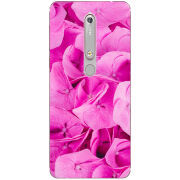 Чехол Uprint Nokia 6 2018 Pink Flowers