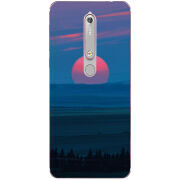 Чехол Uprint Nokia 6 2018 Cold Red Light