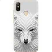 Чехол Uprint Xiaomi Mi6X / Mi A2 White Wolf