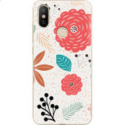 Чехол Uprint Xiaomi Mi6X / Mi A2 Line Flowers