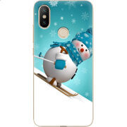Чехол Uprint Xiaomi Mi6X / Mi A2 Skier Snowman