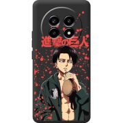 Чорний чохол BoxFace Realme 13 Pro 5G Атака Титанов Леви