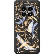 Чорний чохол BoxFace Realme 13 Pro 5G Ластівки