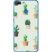 Чехол Uprint Honor 9 Lite L-green Cacti