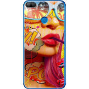 Чехол Uprint Honor 9 Lite Yellow Girl Pop Art