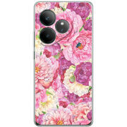 Чохол BoxFace Realme GT 6 Pink Peonies