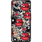 Чорний чохол BoxFace Realme GT Neo 3 Rock Graffiti