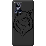 Чорний чохол BoxFace Realme GT Neo 3 Wolf