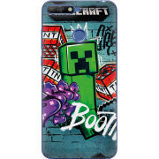Чехол Uprint Huawei Y6 Prime 2018 / Honor 7A Pro Minecraft Graffiti