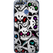 Чехол Uprint Huawei Y6 Prime 2018 / Honor 7A Pro Monster meow