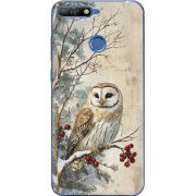 Чехол Uprint Huawei Y6 Prime 2018 / Honor 7A Pro Christmas Owl