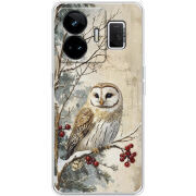 Чохол BoxFace Realme GT3 Christmas Owl