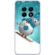 Чохол BoxFace Realme 13 Pro Plus Skier Snowman