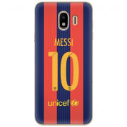 Чехол U-print Samsung J400 Galaxy J4 2018 Messi 10