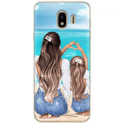 Чехол U-print Samsung J400 Galaxy J4 2018 Family Vacation