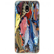 Чехол U-print Samsung J400 Galaxy J4 2018 Sea Fish