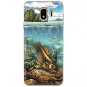 Чехол U-print Samsung J400 Galaxy J4 2018 Freshwater Lakes
