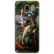 Чехол U-print Samsung J400 Galaxy J4 2018 Underwater Koi