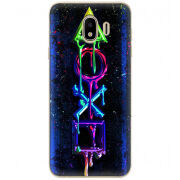Чехол U-print Samsung J400 Galaxy J4 2018 Graffiti symbols