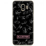 Чехол U-print Samsung J400 Galaxy J4 2018 Blackpink автограф