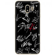 Чехол U-print Samsung J400 Galaxy J4 2018 Stray Kids автограф