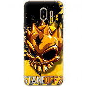 Чехол U-print Samsung J400 Galaxy J4 2018 StandOff 2 gold