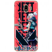Чехол U-print Samsung J400 Galaxy J4 2018 Valorant Jett