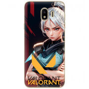 Чехол U-print Samsung J400 Galaxy J4 2018 Valorant Джет
