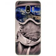 Чехол U-print Samsung J400 Galaxy J4 2018 snowboarder