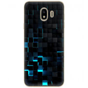 Чехол U-print Samsung J400 Galaxy J4 2018 Cubes