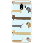 Чехол U-print Samsung J400 Galaxy J4 2018 Dachshund