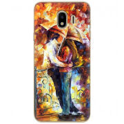 Чехол U-print Samsung J400 Galaxy J4 2018 Kiss Under Umbrella
