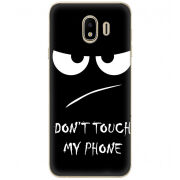 Чехол U-print Samsung J400 Galaxy J4 2018 Don't Touch my Phone