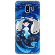 Чехол U-print Samsung J400 Galaxy J4 2018 Song of the Sea