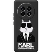 Чорний чохол BoxFace Realme 13 Pro Plus Cat in Black