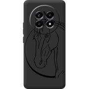 Чорний чохол BoxFace Realme 13 Pro Plus Horse